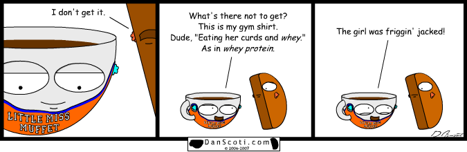 You can imagine how muscular that spider was.