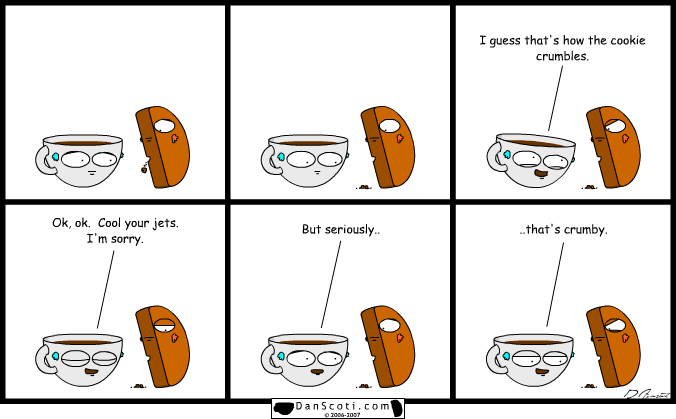 Pull yourself together, man!  I joke, I joke.